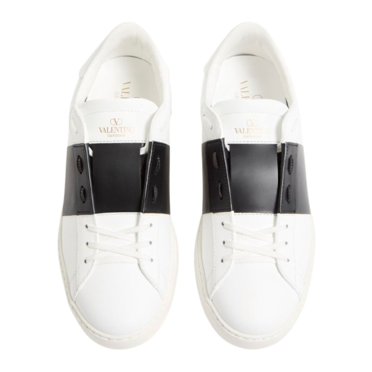 Valentino Open Sneaker 'White Black'