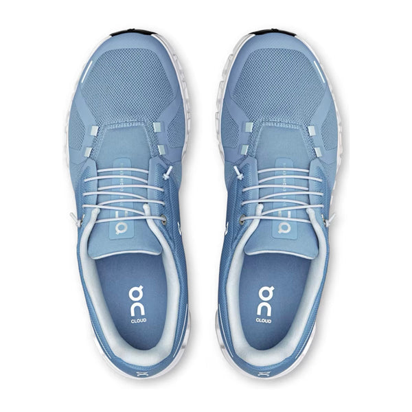 On Running Cloud 6 Chambray White