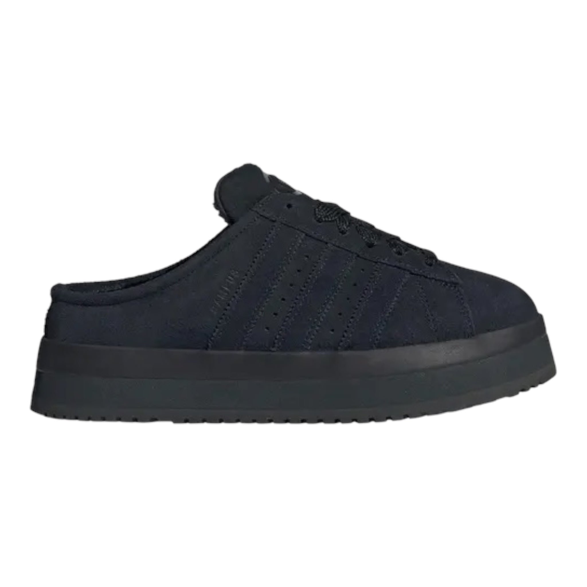 Adidas Campus 00s Winter Low shoe in the Black colorway