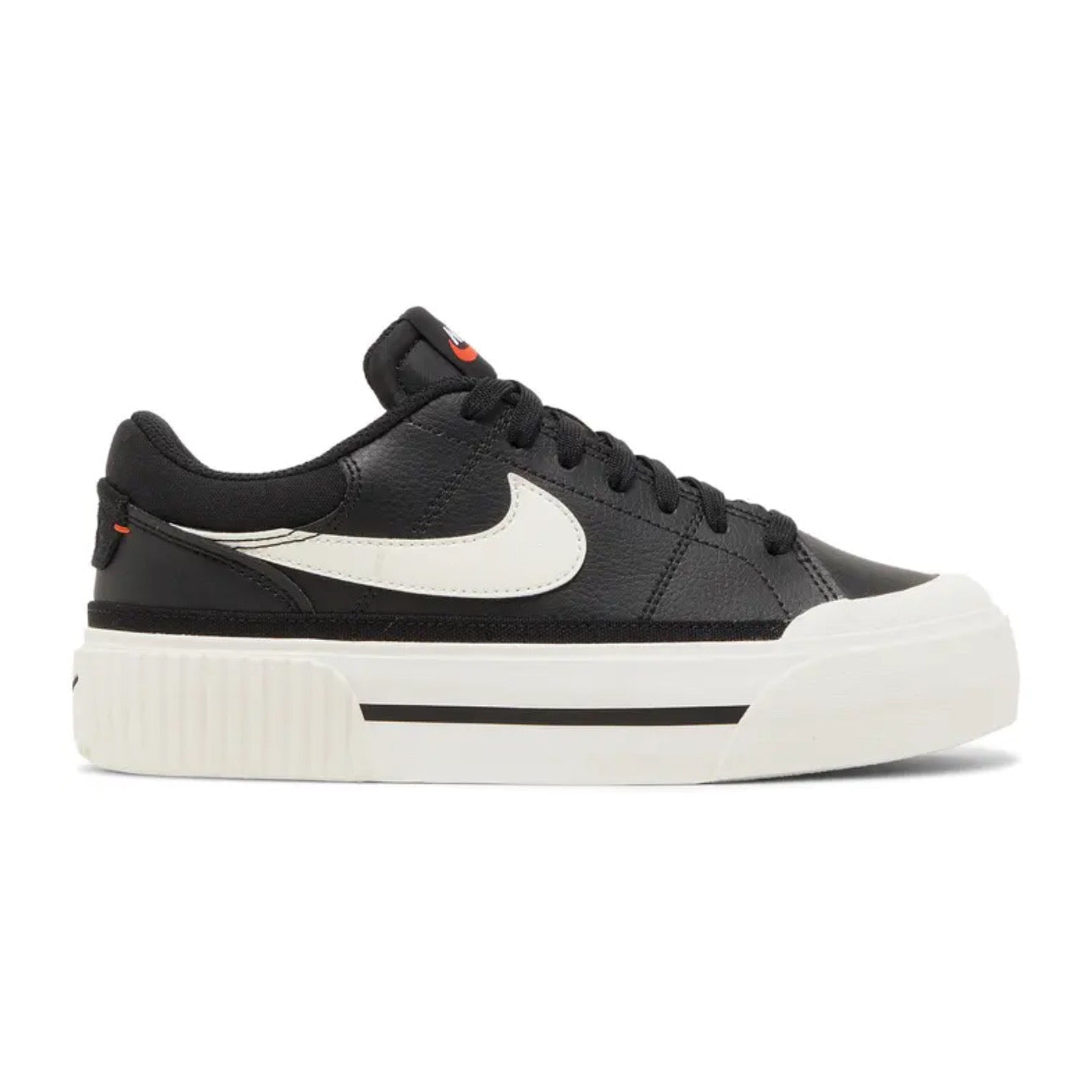 Nike Wmns Court Legacy Lift 'Black Sail'