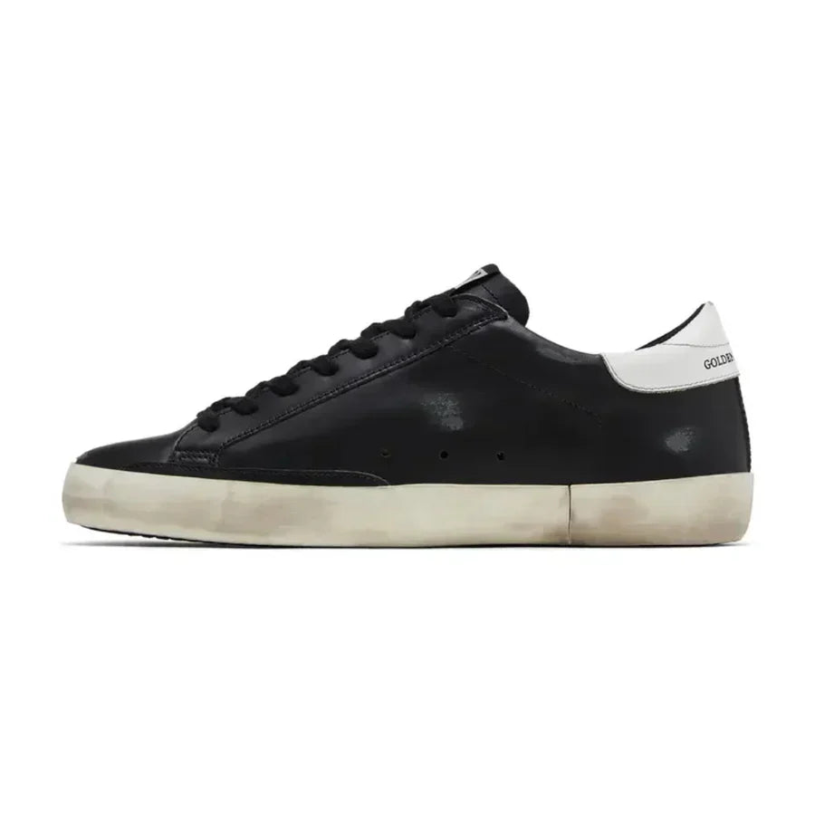 Golden Goose Super-Star – Black White Leather