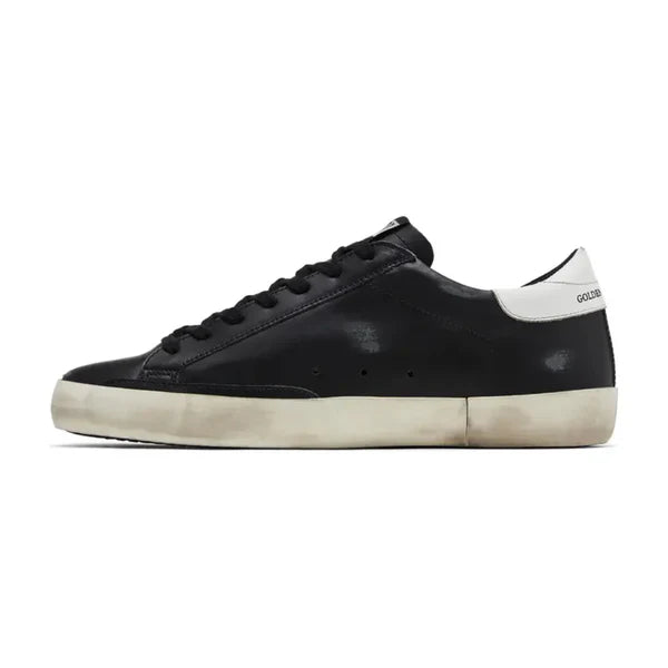 Golden Goose Super-Star – Black White Leather
