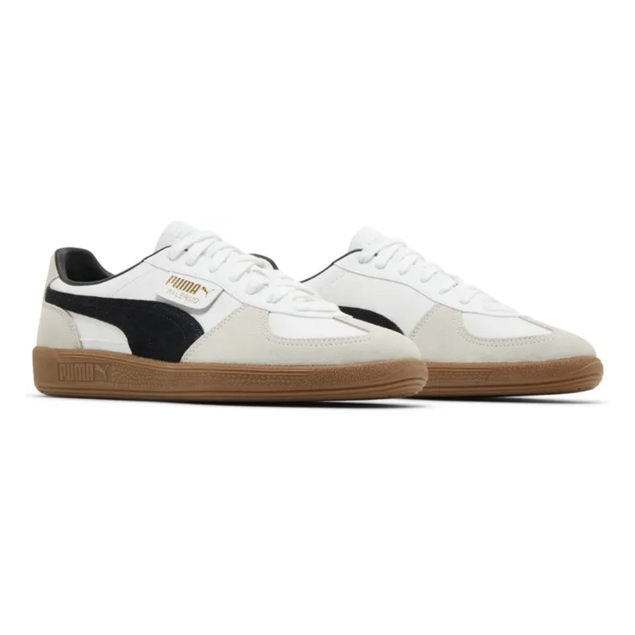 Puma Palermo Leather 'White Black Gum'