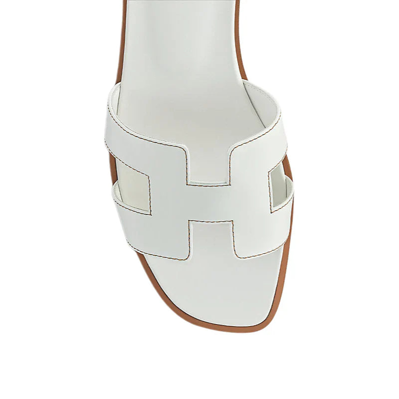 Hermès Oran sandal 'Blanc'