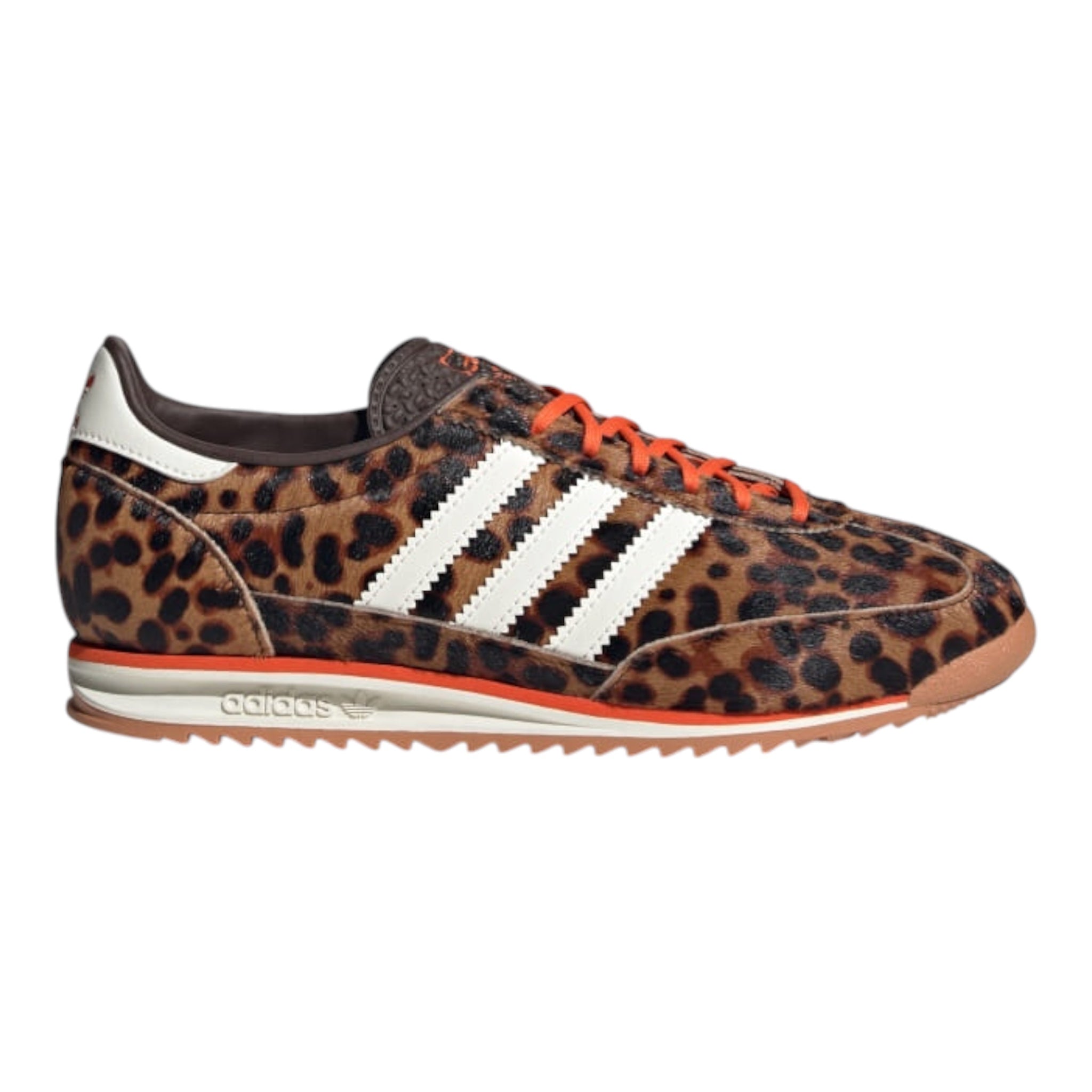 Adidas SL 72 brown leopard white orange High quality