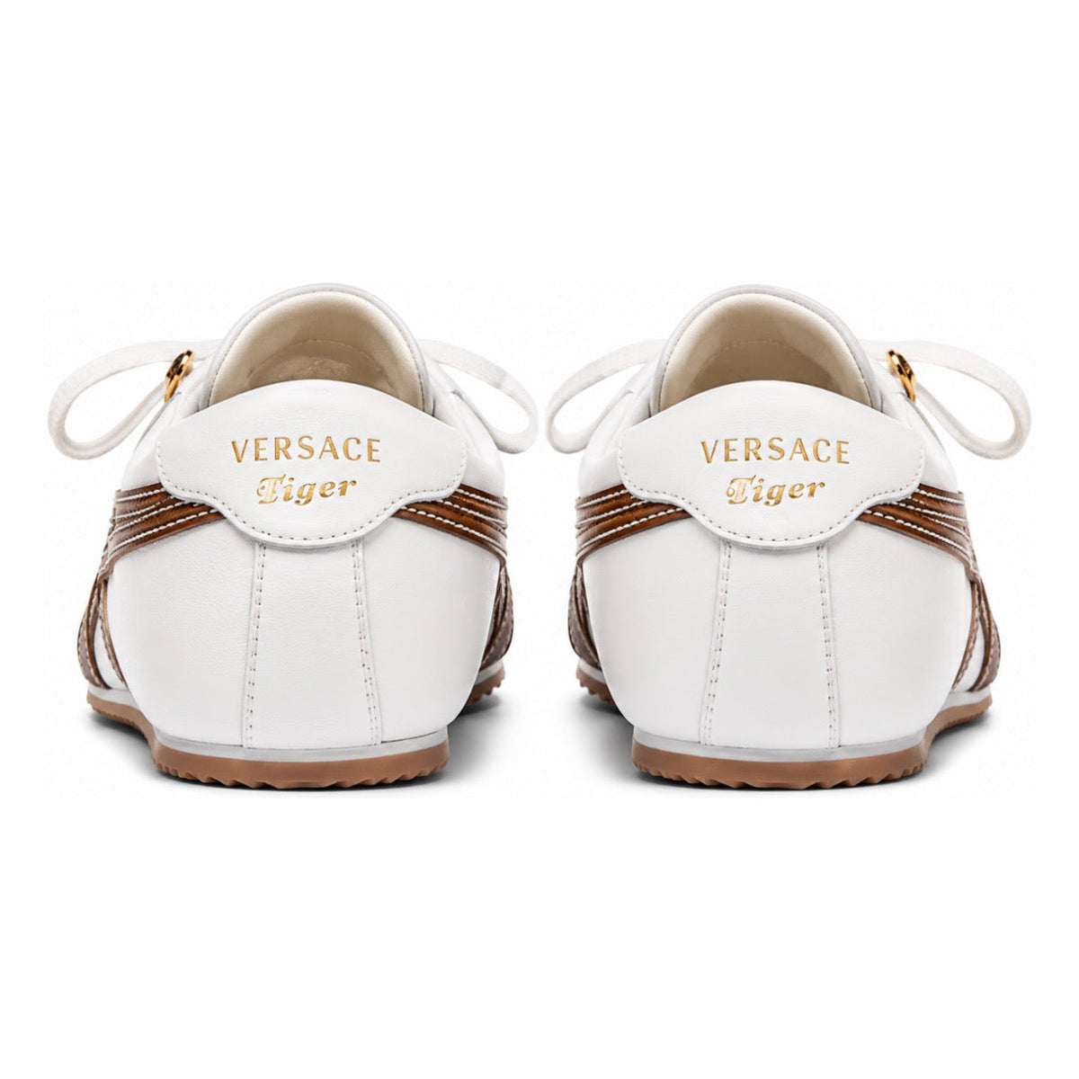 Onitsuka Tiger Versace X TAI-CHI Sakura Nappa Brown