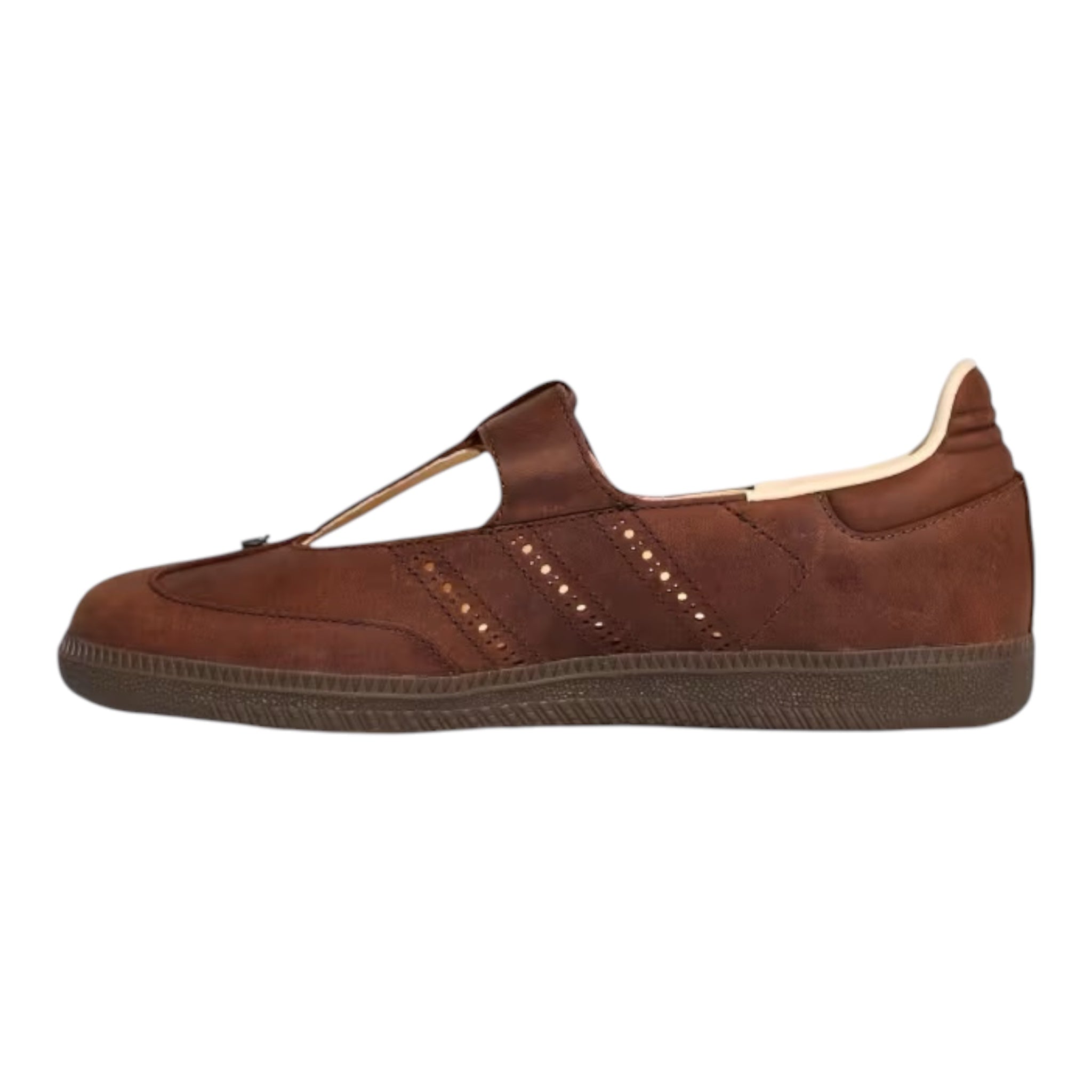 adidas samba jane leather brown