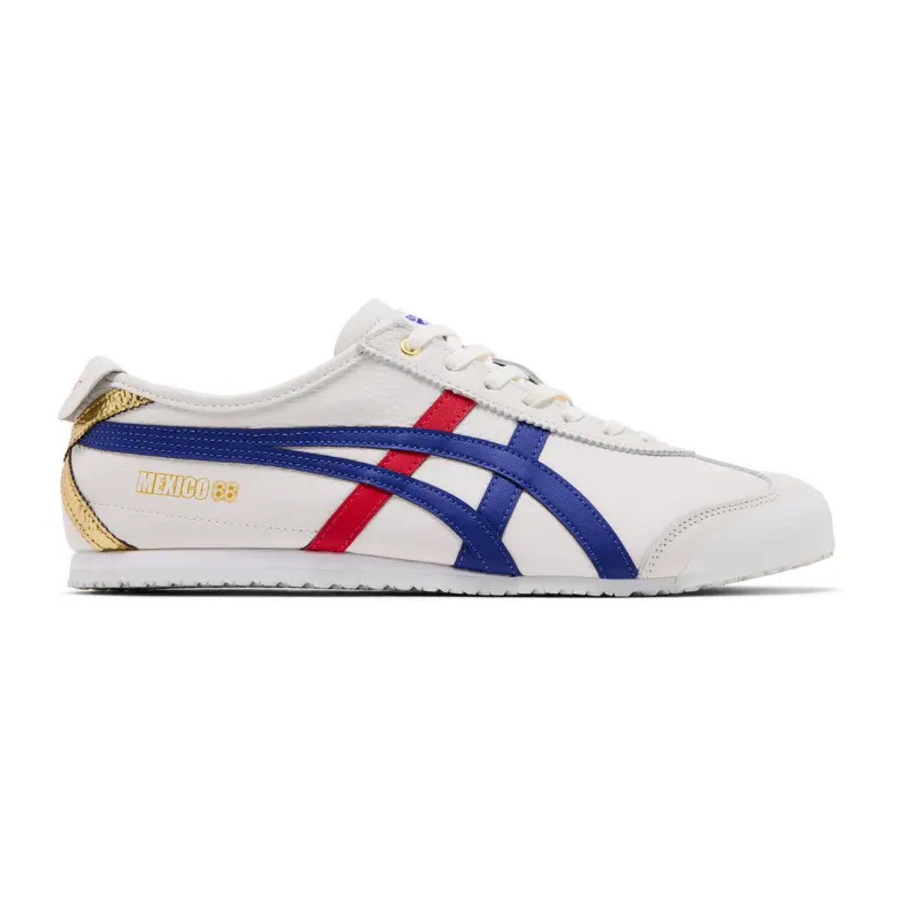 Onitsuka Tiger Mexico 66 – White Dark Blue Red Golda