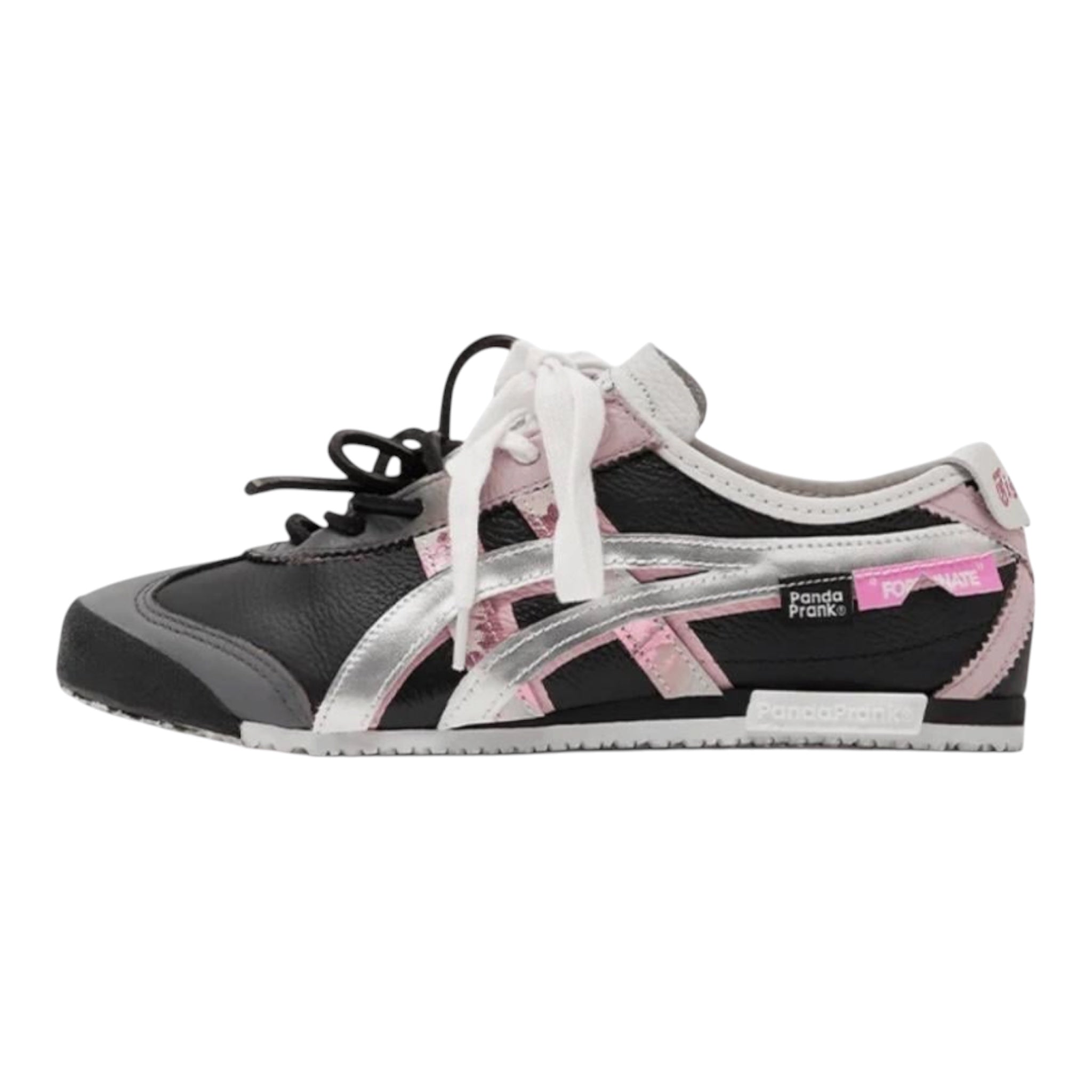 Onitsuka Mexico 66 panda prank black white  pink