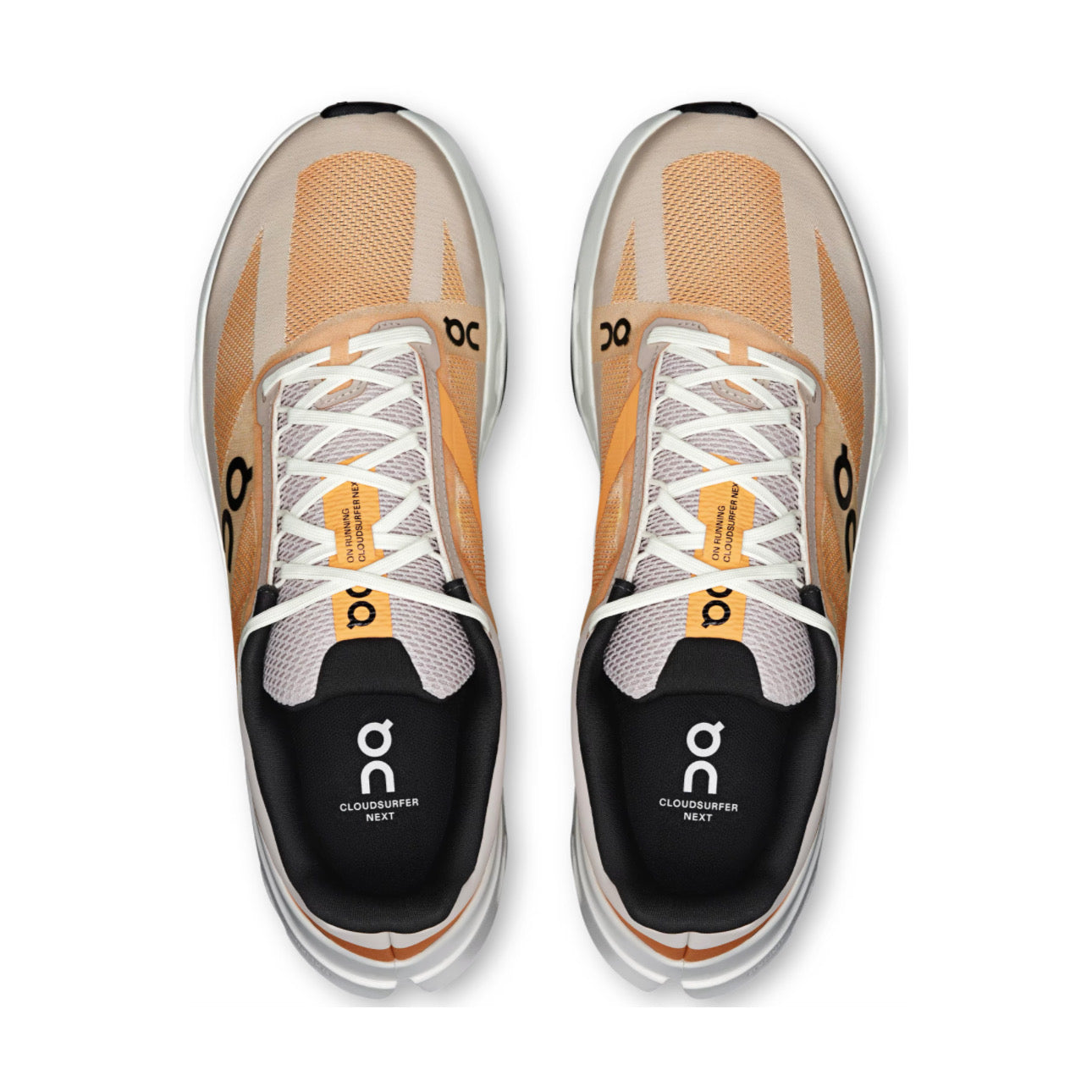 On Running Cloudsurfer Next Tangerine Ivory