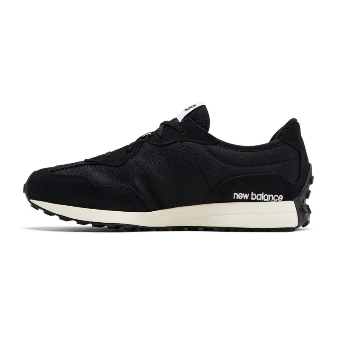 New Balance 327 Big Kid 'Black White'