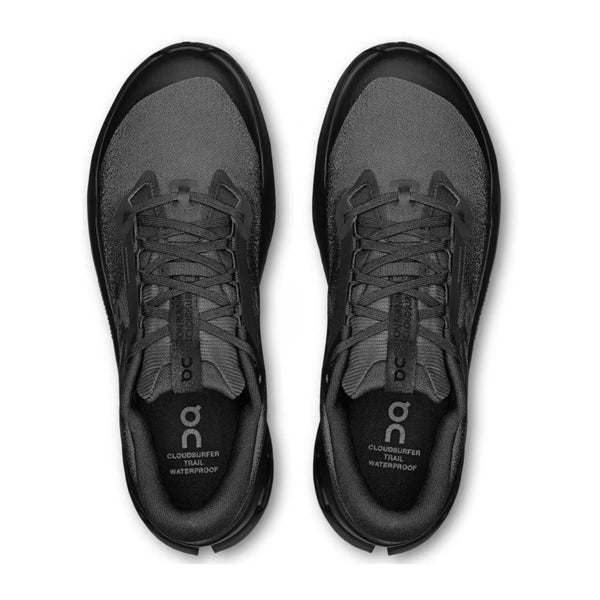 On Running Cloudsurfer Trail 2 Waterproof Black
