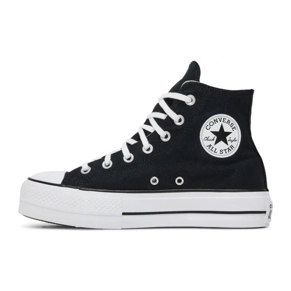 Converse Chuck Taylor All Star Hi Platform Black White (Women's)