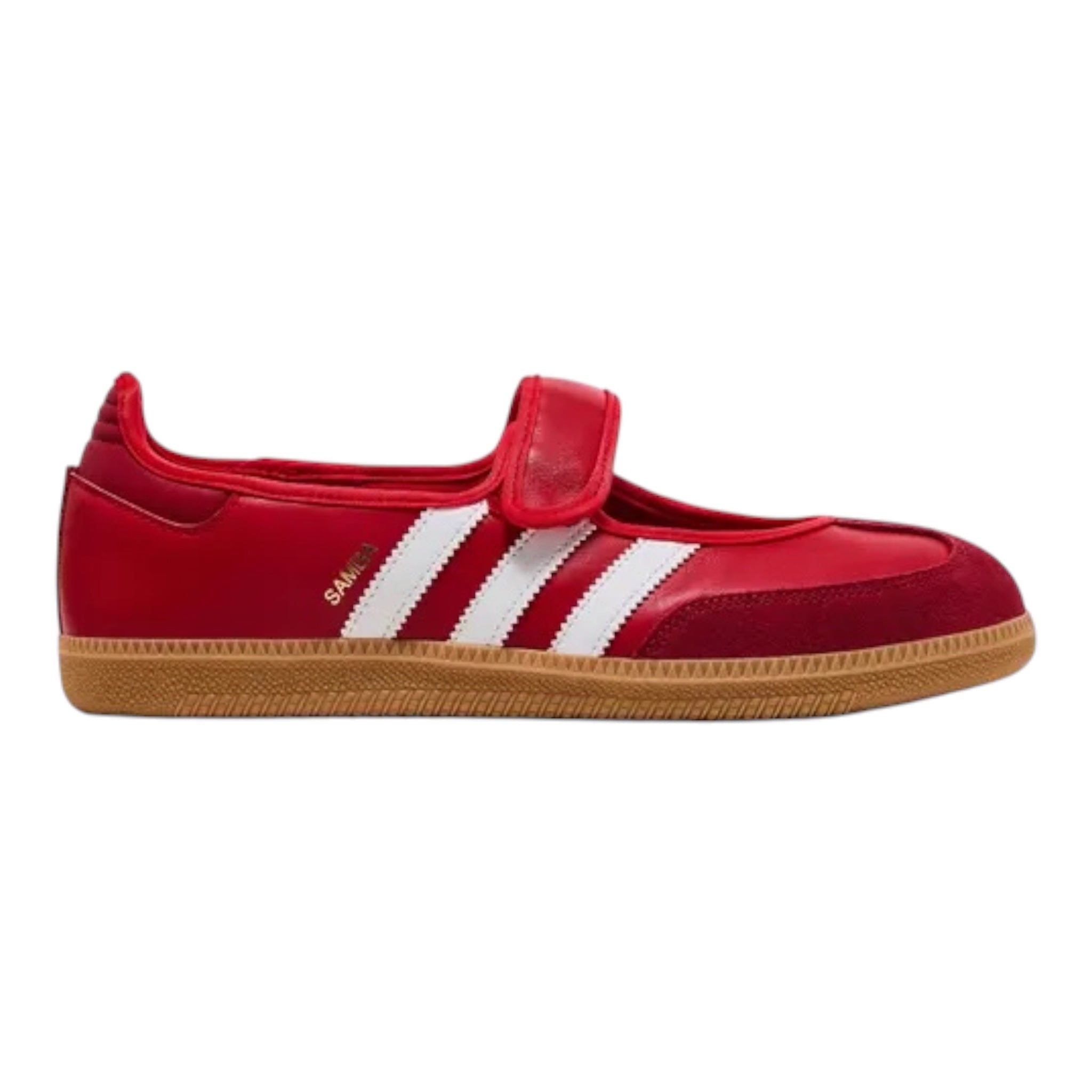 Adidas Wome‘s Samba may Jane Ballerina Shoes in Red