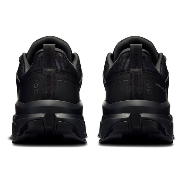 On Running Cloudrock Low Waterproof All Black