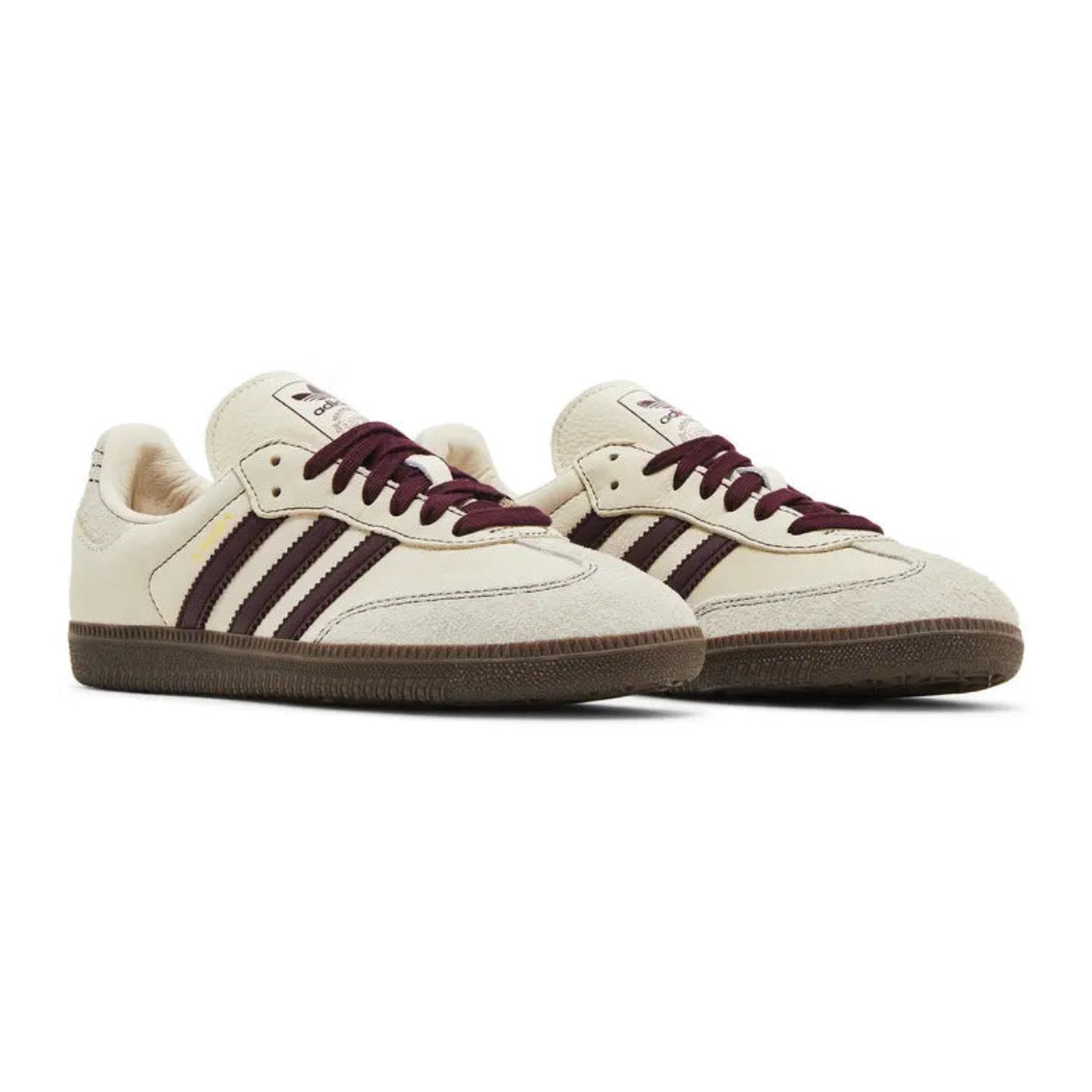 Adidas Samba OG 'Wonder White Maroon'