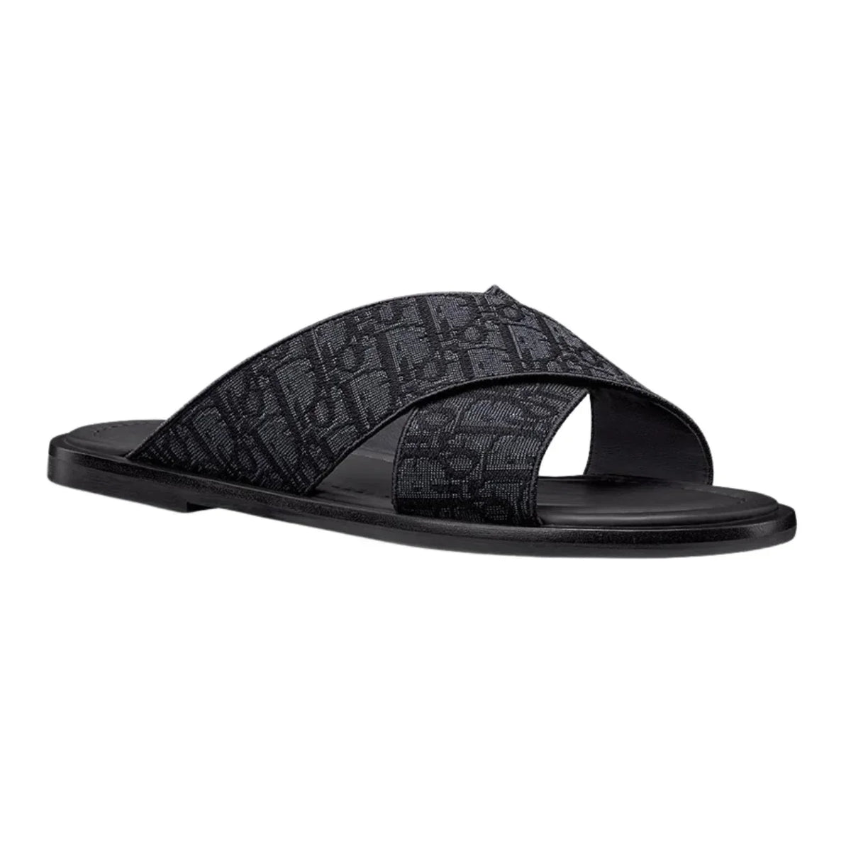 Dior Alias Slide 'Black Oblique Jacquard'