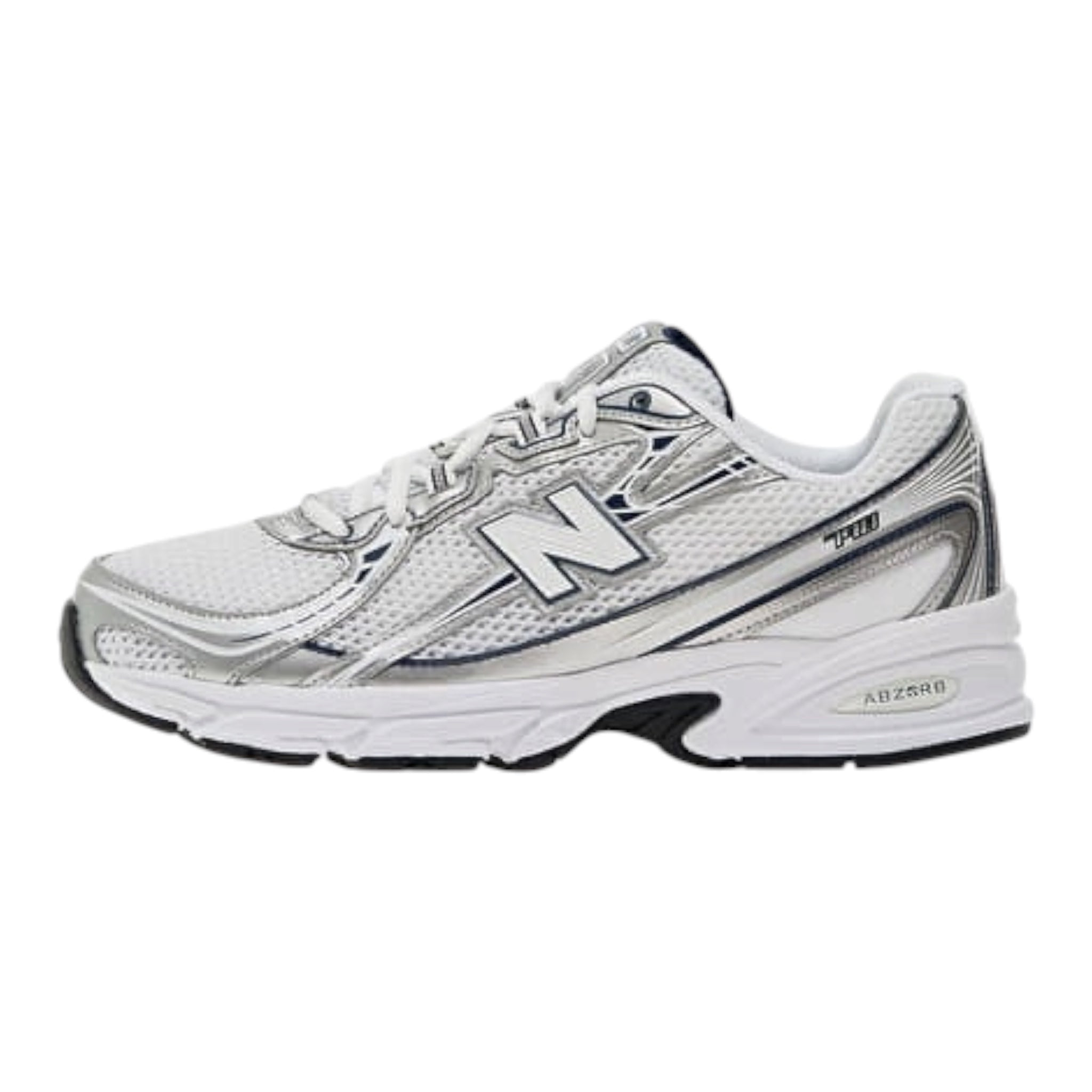 New Balance 740 White Silver Navy