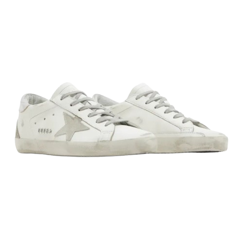 Golden Goose Wmns Superstar 'White Ice Silver'