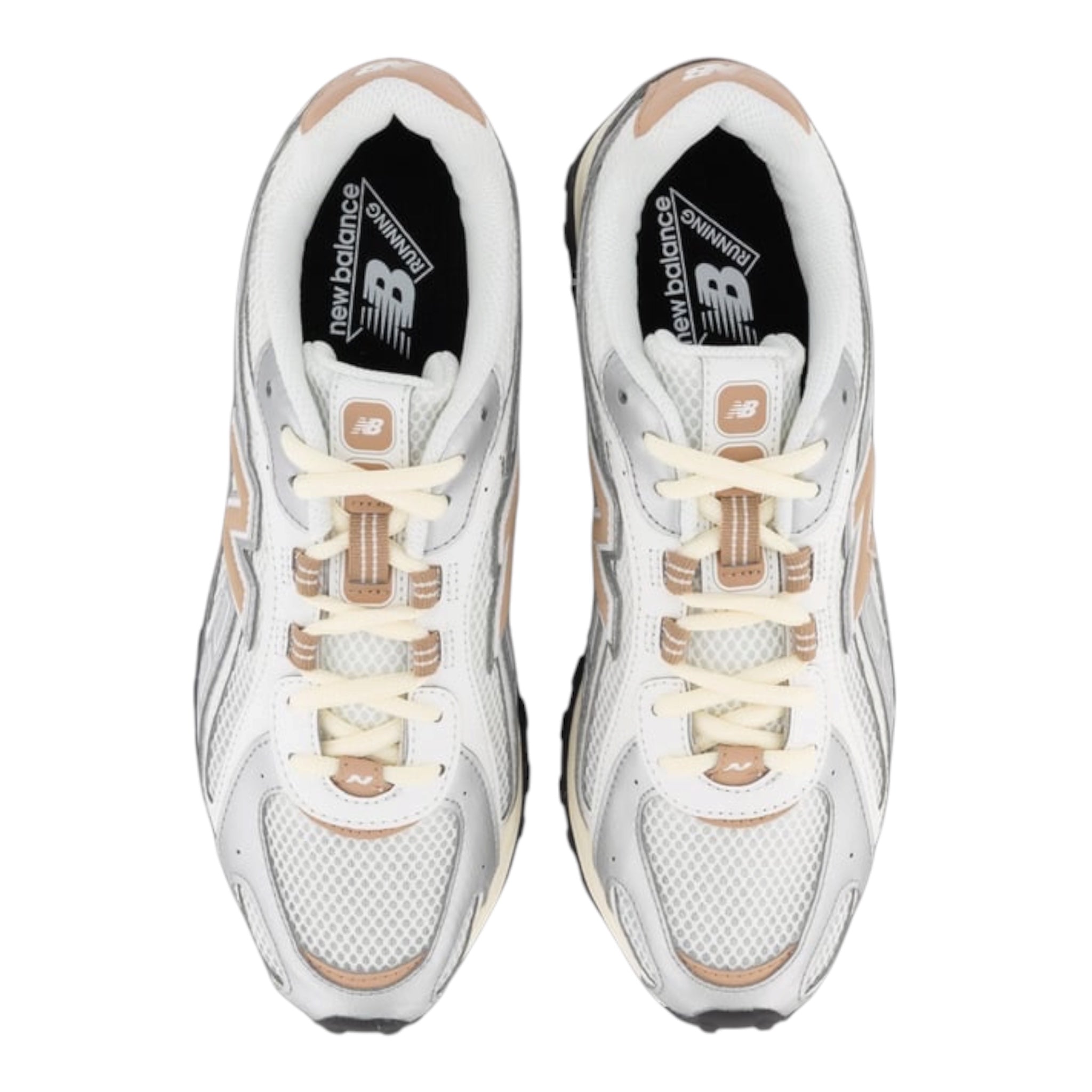 New Balance 204L sneaker in the silver metallic and flat taupe colorway