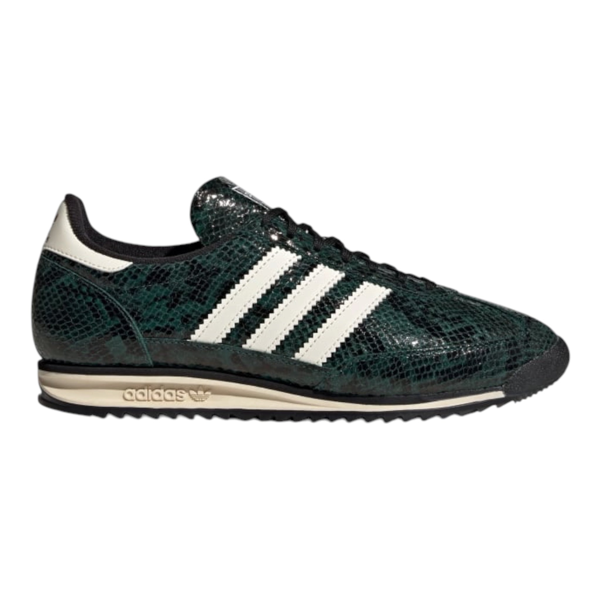 Adidas SL 72 og green snake skin