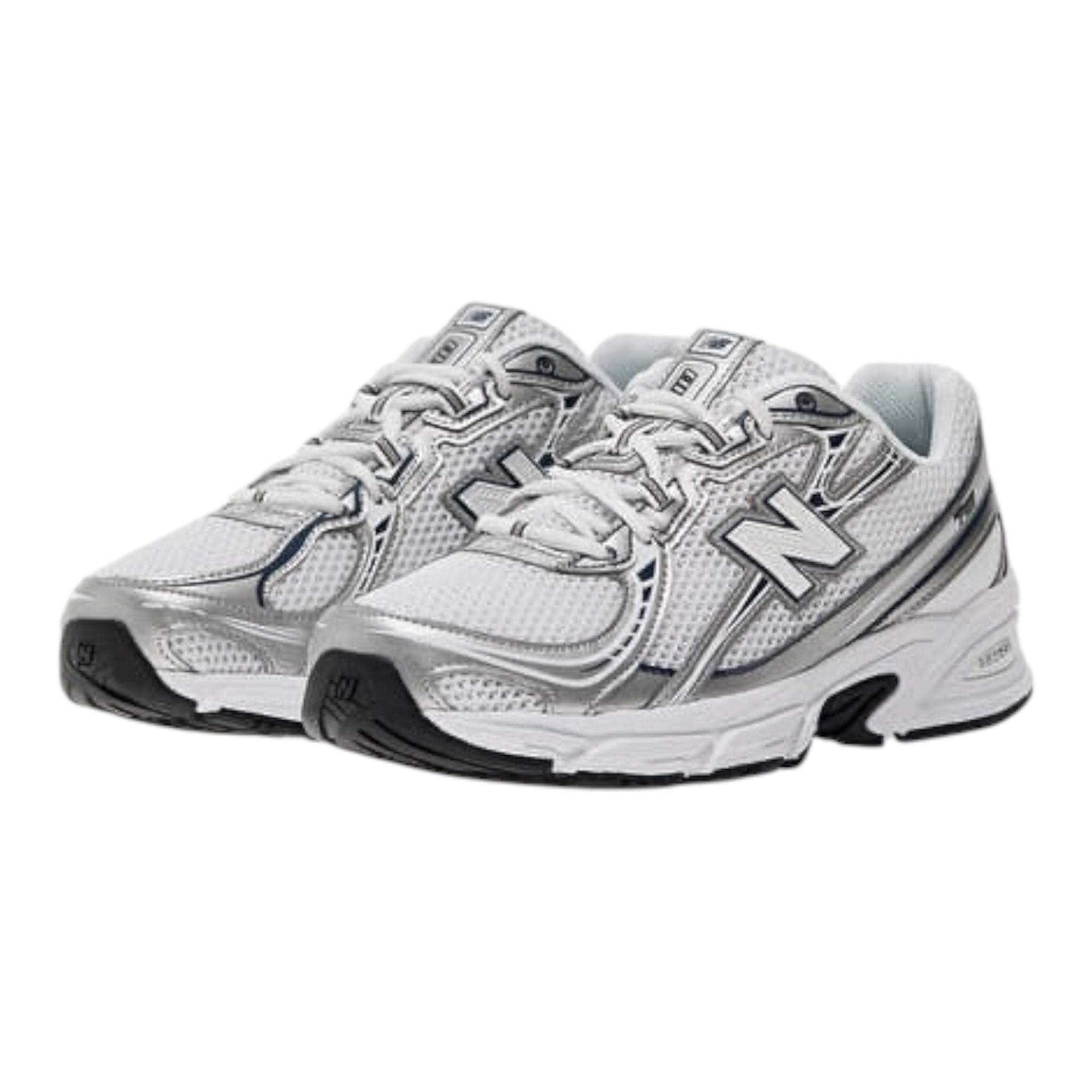 New Balance 740 White Silver Navy