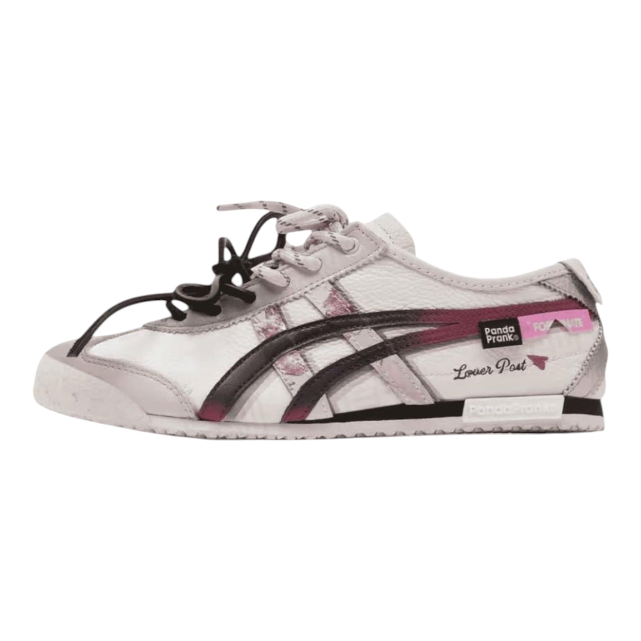 Onitsuka Mexico 66 panda prank white gray pink