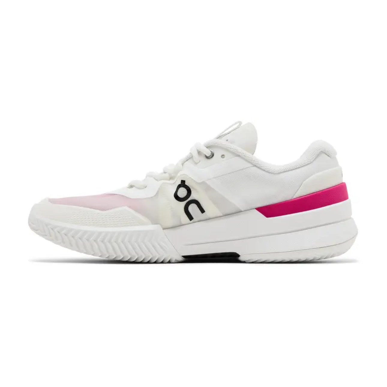 On Running On The Roger Pro 2 (White and Pink)