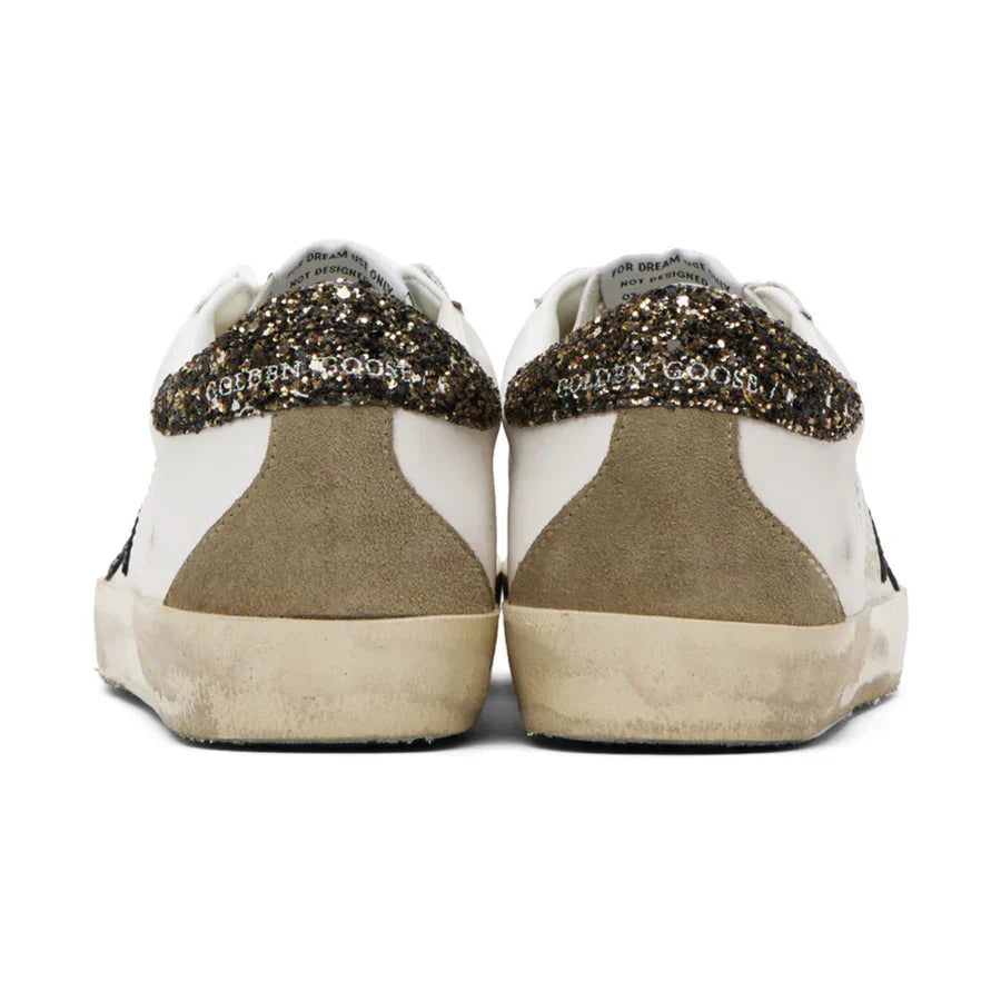 Golden Goose Super-Star – White Ice Silver Aquamarine