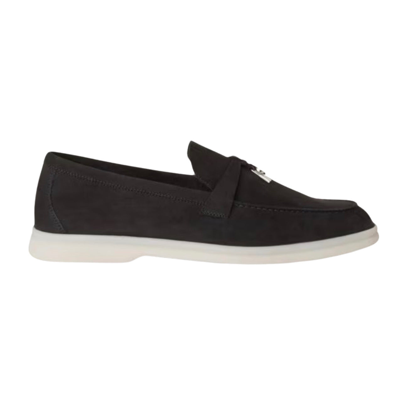 Loro Piana Summer Walk Loafer Black