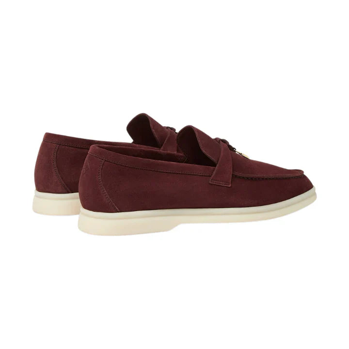 Loro Piana Summer Charms Walk Loafer 'Oxblood