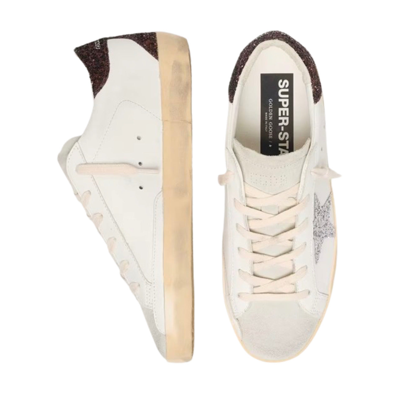 Golden Goose Super-Star Ice – White Orchid Pink
