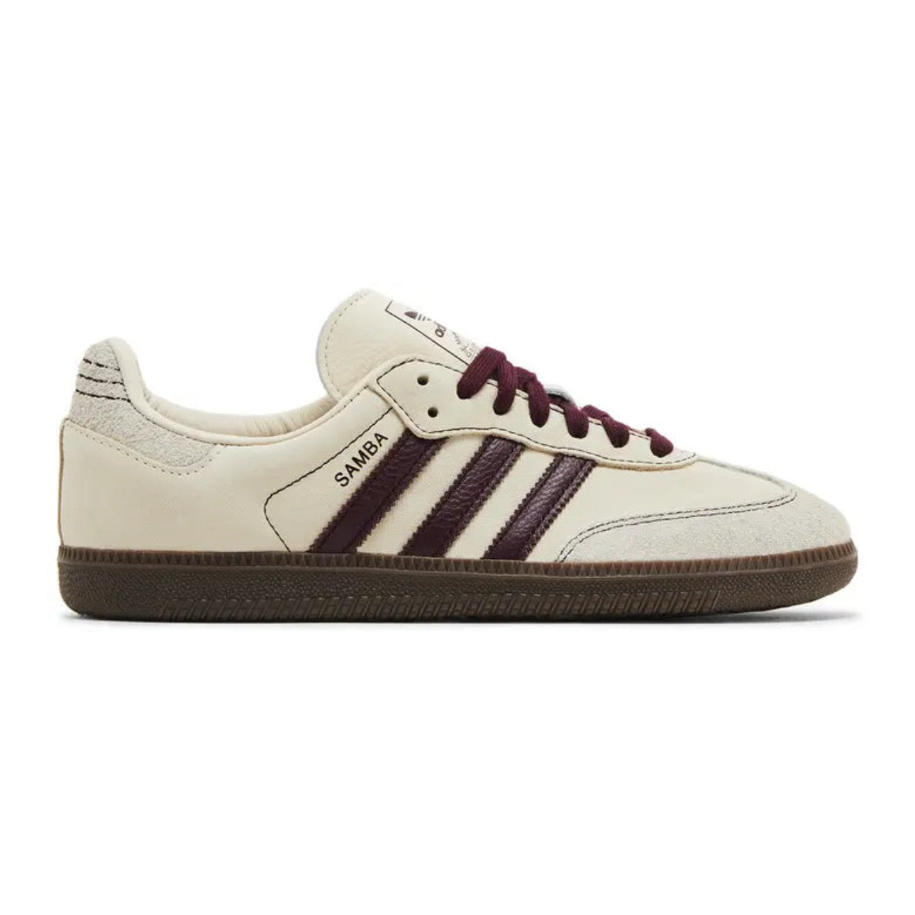 Adidas Samba OG 'Wonder White Maroon'