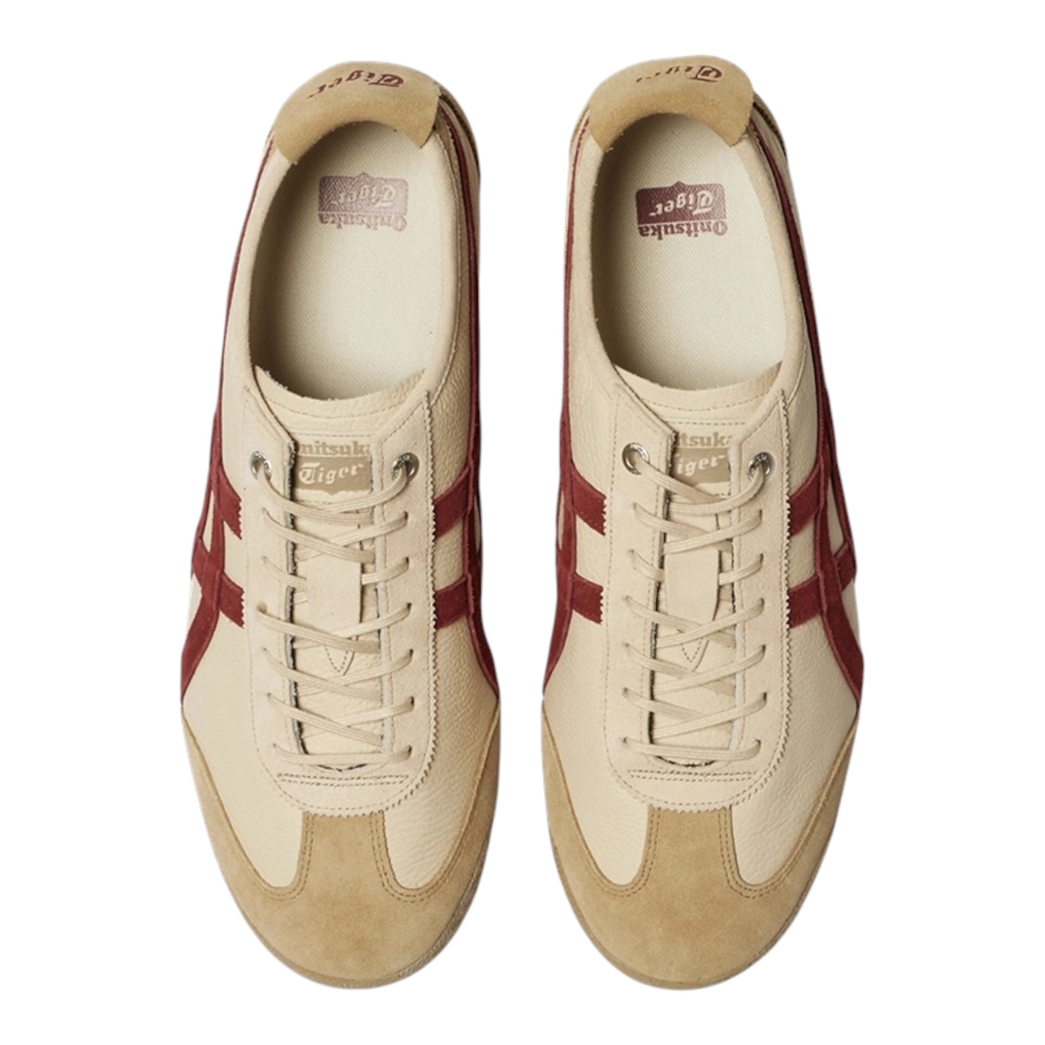 Onitsuka tiger Mexico 66 beige beet juice red