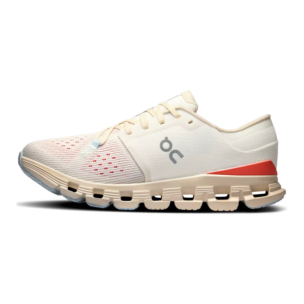 ON Cloud X 4 'Ivory | Salmon'