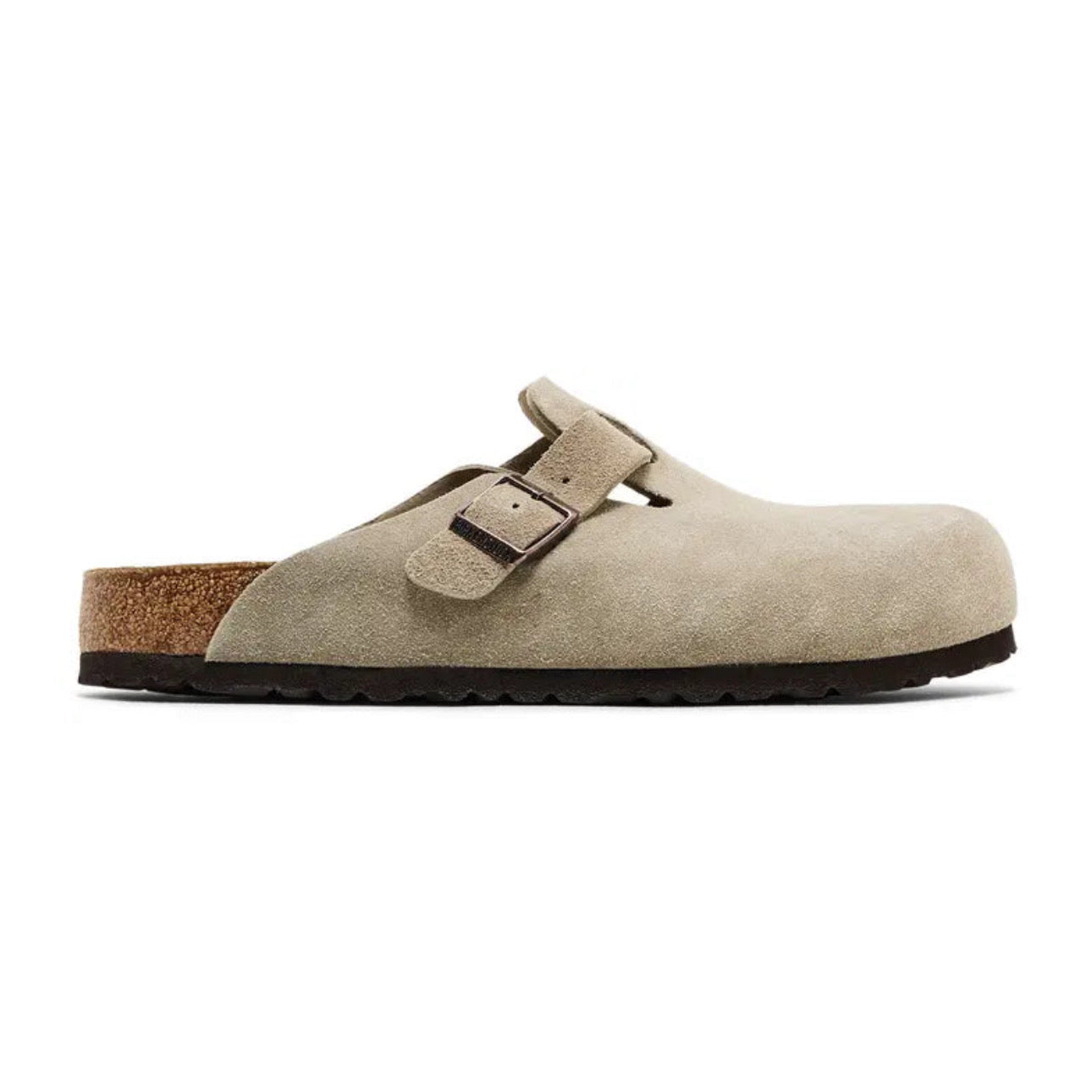 Birkenstock Boston BS Footbed – Suede Taupe