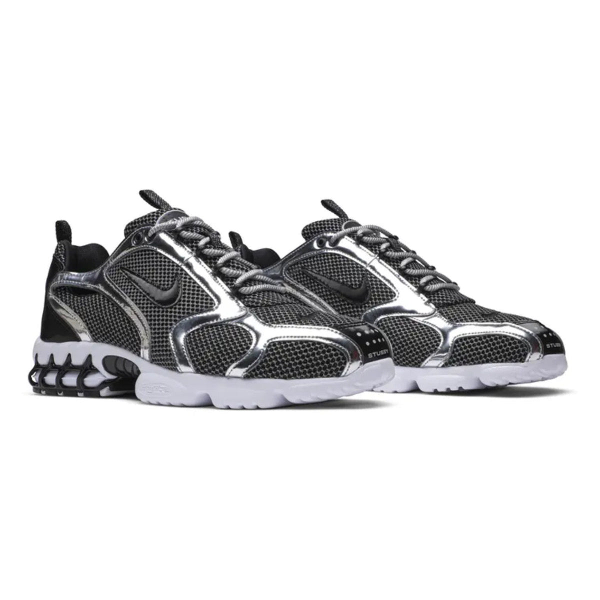 Stussy x Nike Air Zoom Spiridon Caged 2 'Pure Platinum'