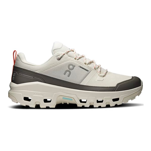 On Running Cloudrock Low Waterproof Ivory Grey
