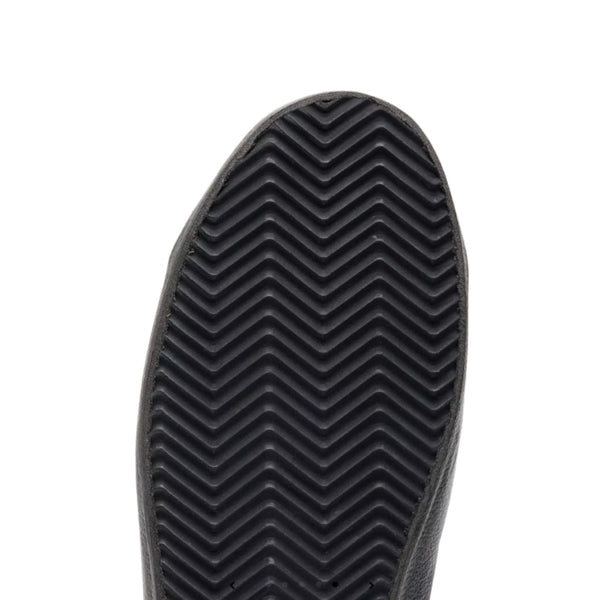 Golden Goose Super-Star in black nappa with black suede star and heel tab
