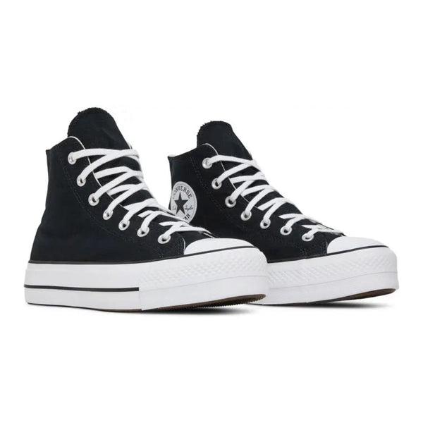 Converse Chuck Taylor All Star Hi Platform Black White (Women's)
