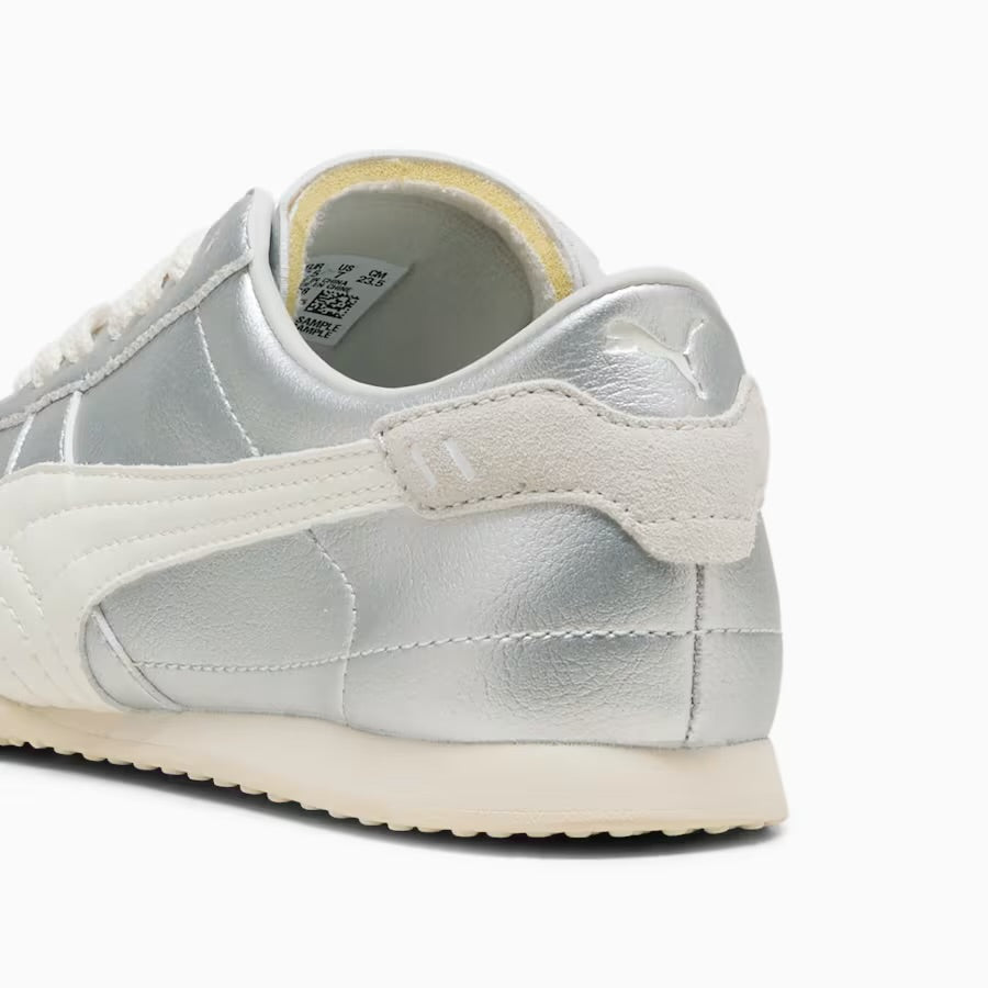 Puma Wmns Bella V2 Leather 'Warm White Silver' sneakers