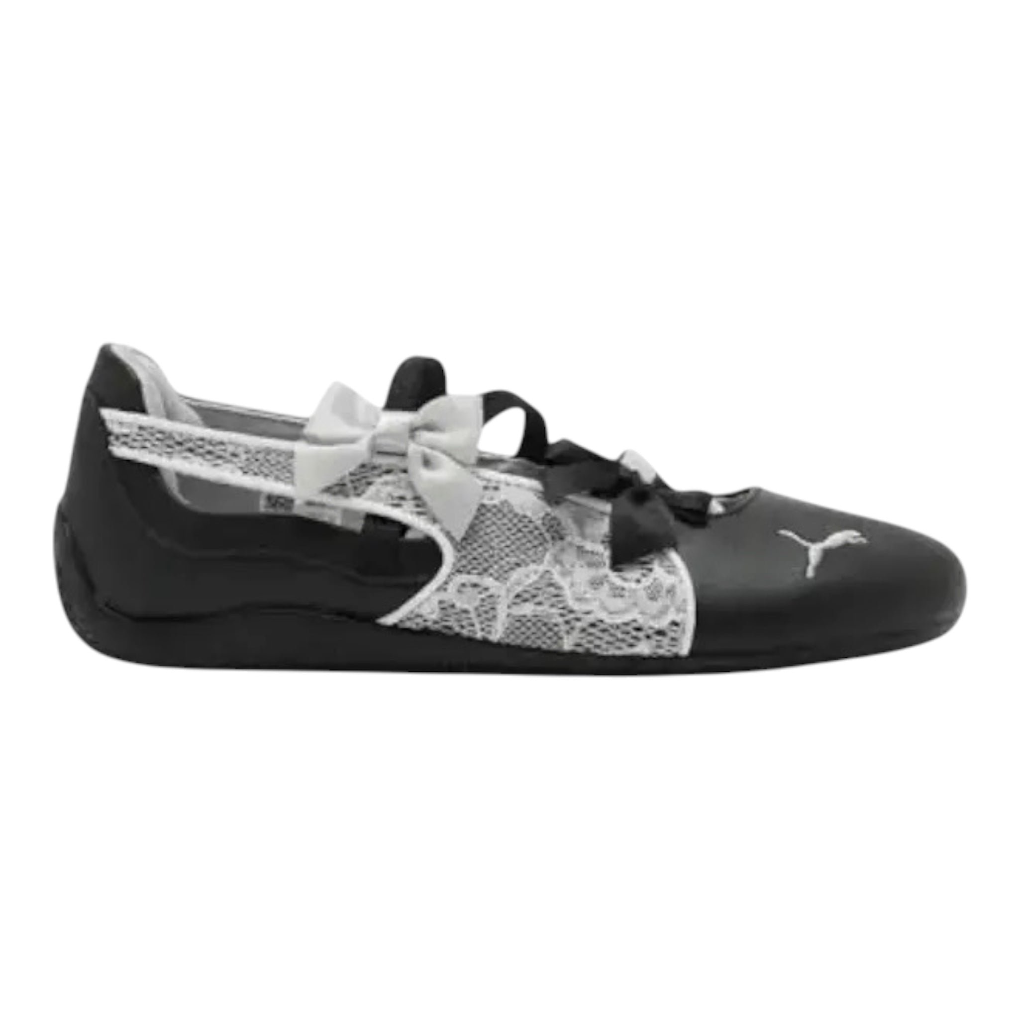 PUMA Speedcat Ballet Laces Black White
