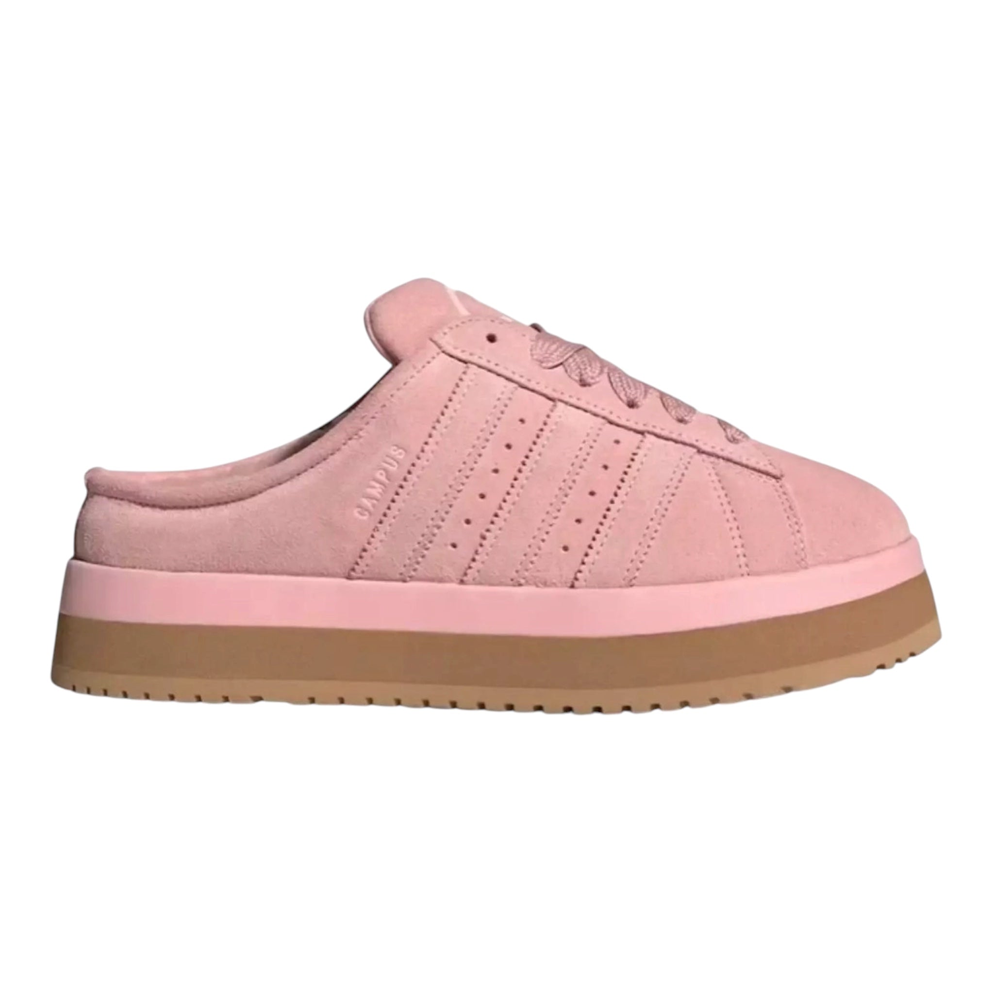 Adidas Campus 00s Winter Low shoe in the Wonder Mauve Gum colorway