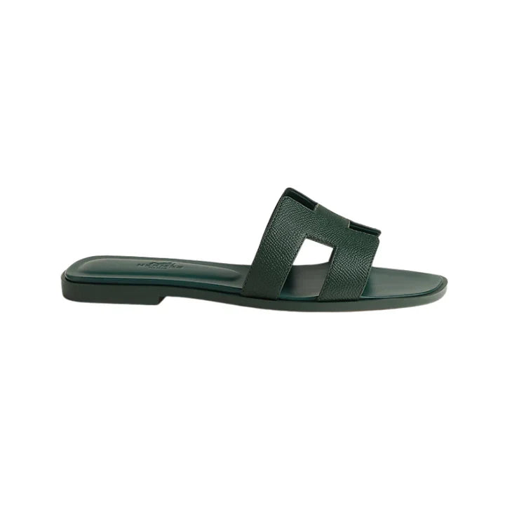 Hermes Oran sandal - Green | Hermès Thailand