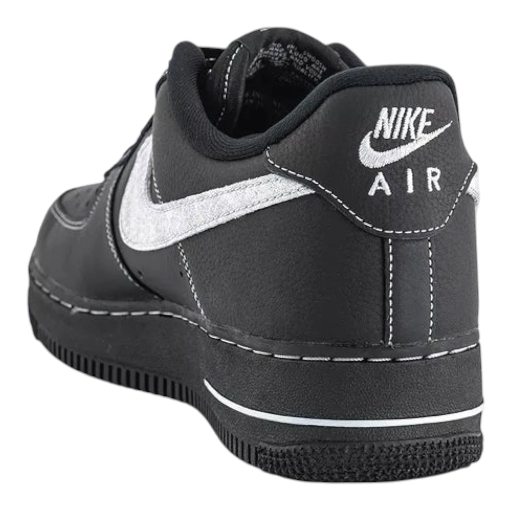 Air Force 1 07 Trainers Black Wolf Grey Black Black