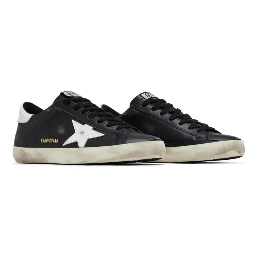 Golden Goose Super-Star – Black White Leather