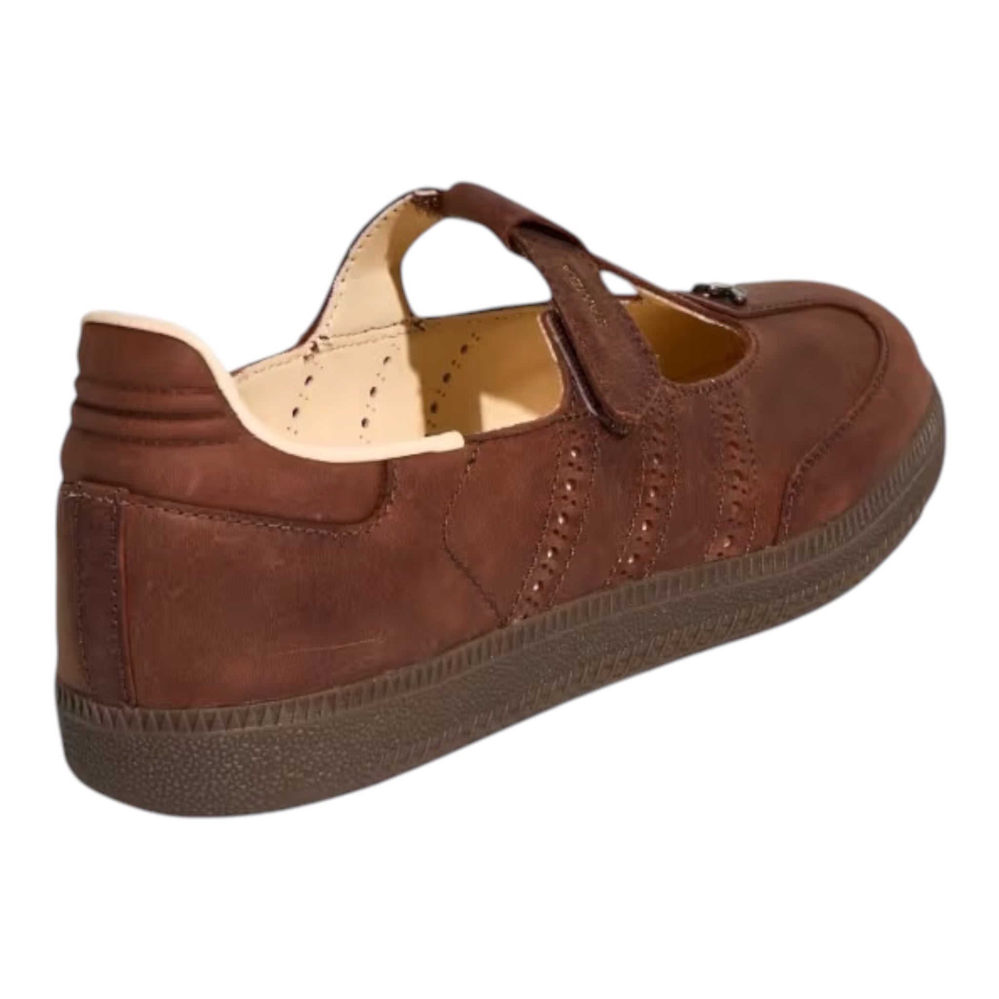 adidas samba jane leather brown