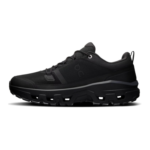 On Running Cloudrock Low Waterproof All Black