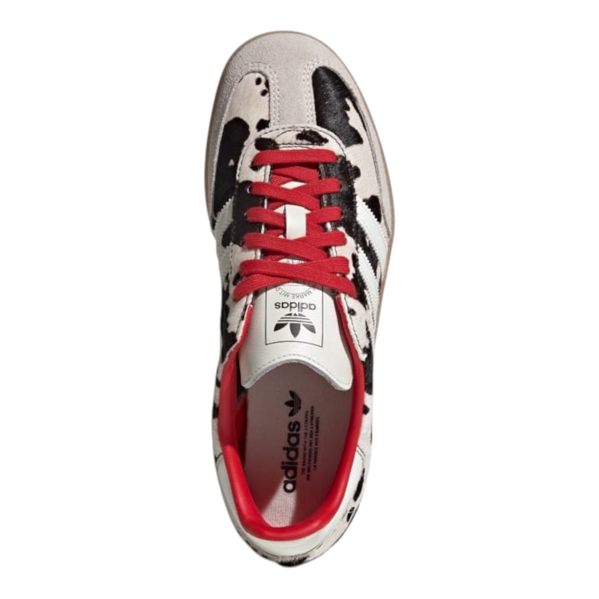 Adidas Samba RED Cow Print