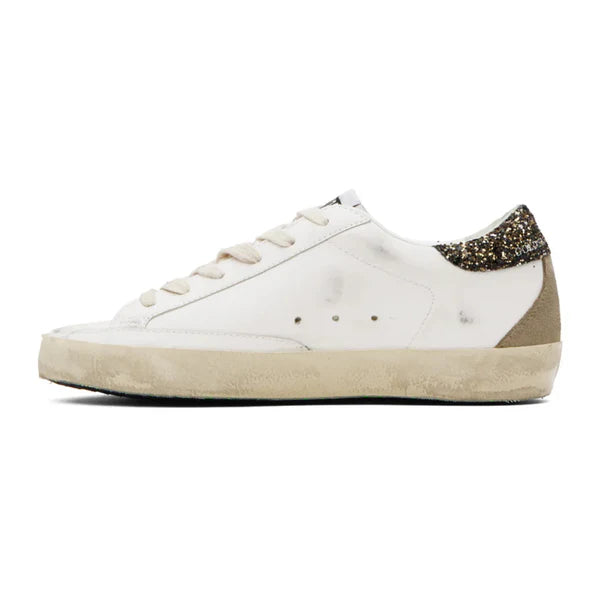 Golden Goose Super-Star – White Ice Silver Aquamarine
